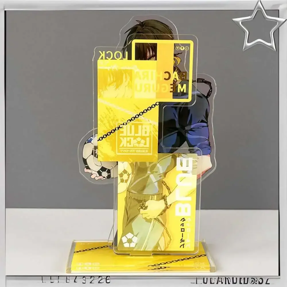 Blue Lock All Character Acrylic Layered Stand, 9.5X5.5X16Cm, 105G, Desktop